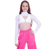 Cosi G Repeat Shrug Mesh Black
