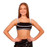 Cosi G Paris Cav PB Crop Top Black