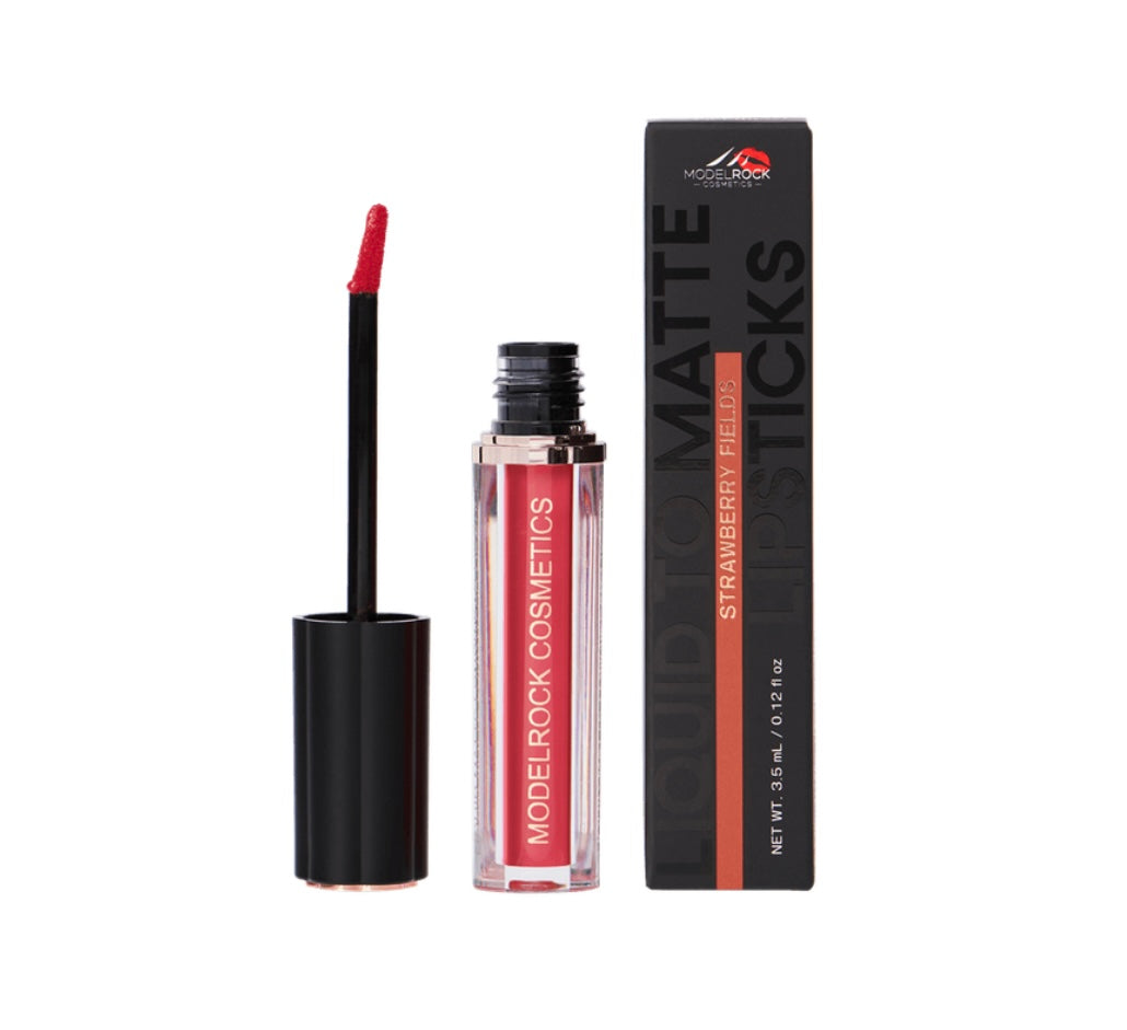 MODELROCK Liquid to Matte Longwear Lipstick - STRAWBERRY FIELDS
