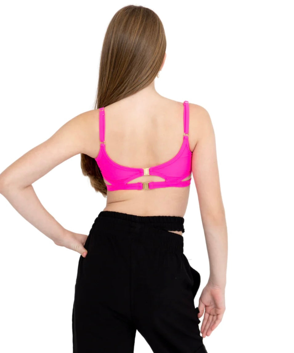 Cosi G Cassie B 2.0 Crop Top Pink