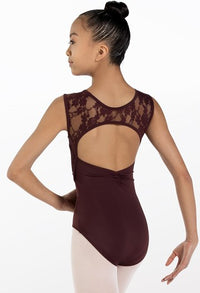 BALERA Lace Cap Sleeve Leotard