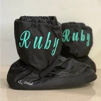 PLD_Warm Up Booties Personalised