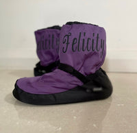 PLD_Warm Up Booties Personalised