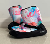 PLD_Warm Up Booties Personalised