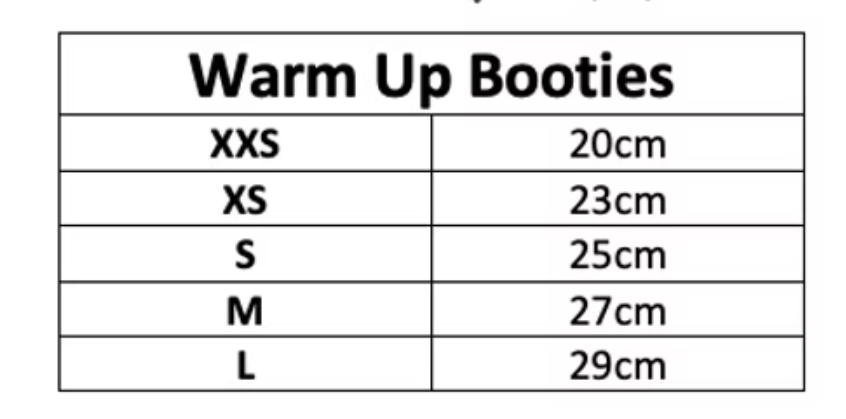 Ankle Warm Up Booties