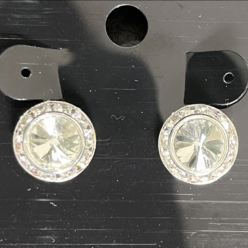 Crystal Clip On Performance Earring