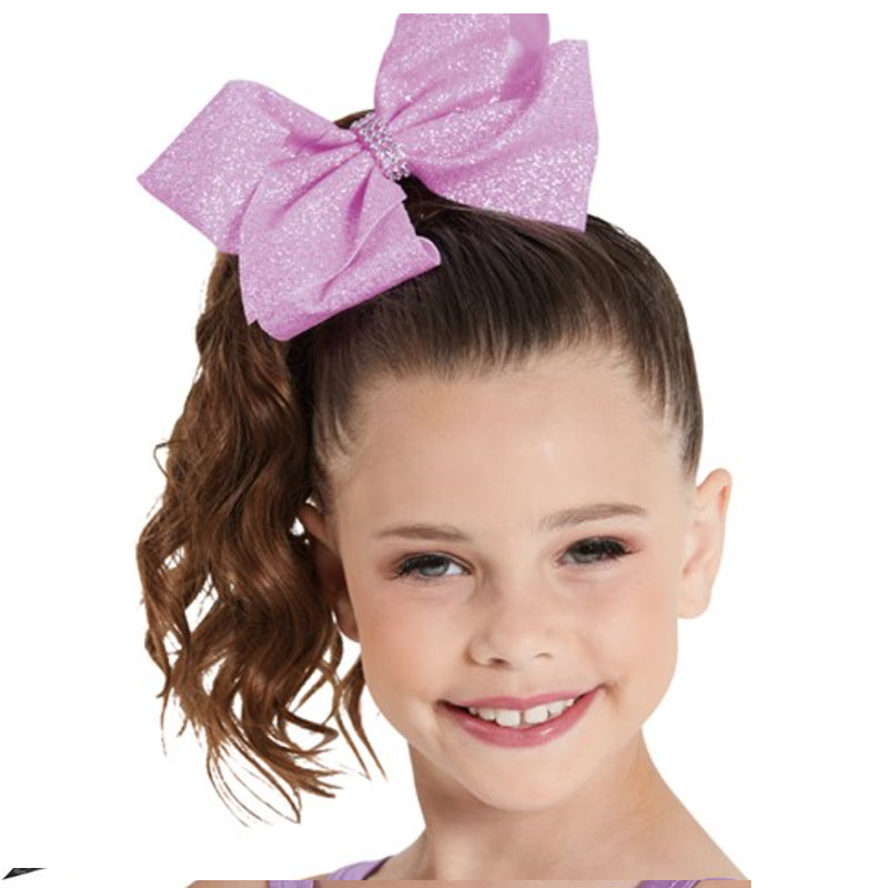 Iridescent Glitter Bow