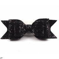 Glitter Knot Hair Bow