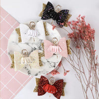 Ballerina Bow Hair Clip