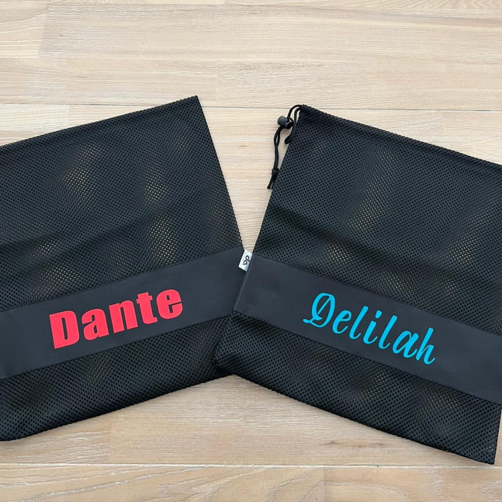 Personalised Dance Mesh Shoe Bag