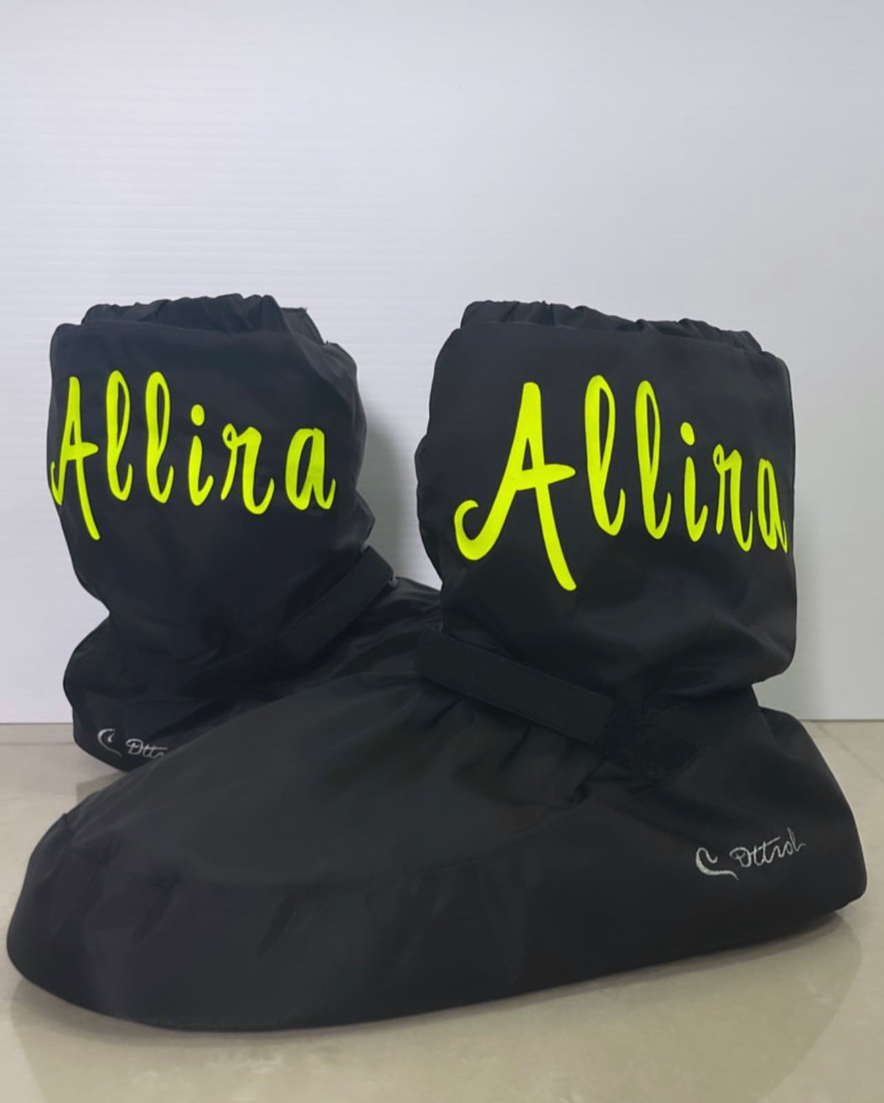 PLD_Warm Up Booties Personalised