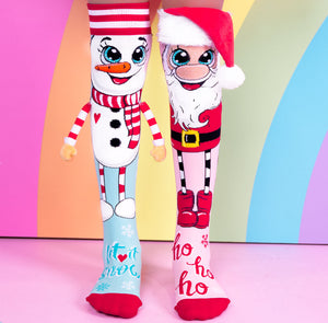 MadMia Santa & Snowman Socks