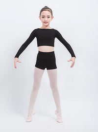 Pretty Little Dancer_ Bamboo Fibre Top_Child_Black