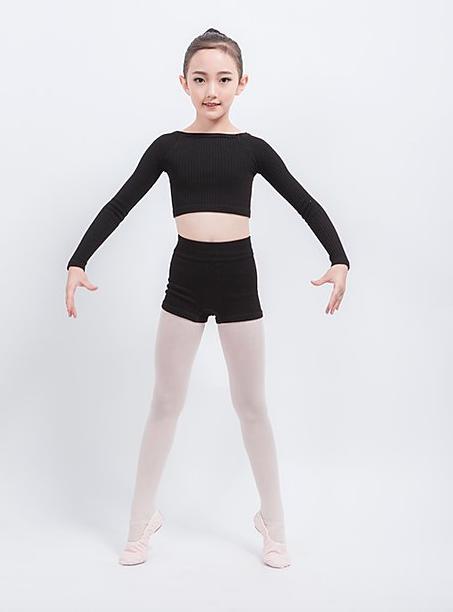 Pretty Little Dancer_ Bamboo Fibre Top_Child_Black