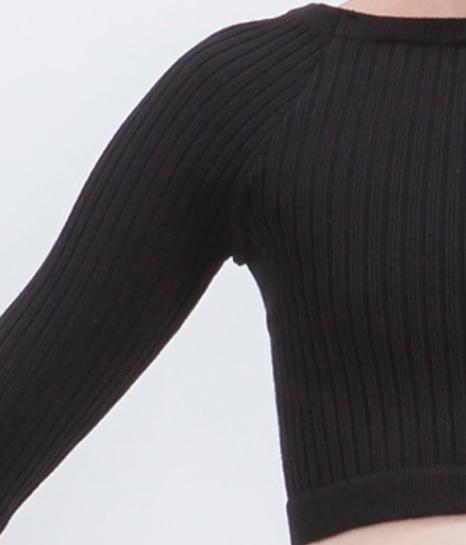 Pretty Little Dancer_ Bamboo Fibre Top_Adult_Black