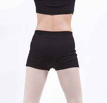 Pretty Little Dancer_ Bamboo Fibre Shorts_Black