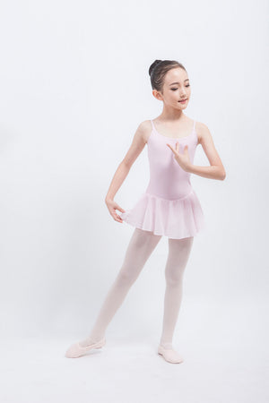 Pretty Little Dancer_ Childrens Leotard with Skirt_Pink