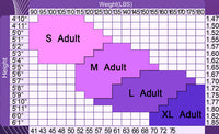 Pretty Little Dancer_ Shimmer Tights_Size Chart