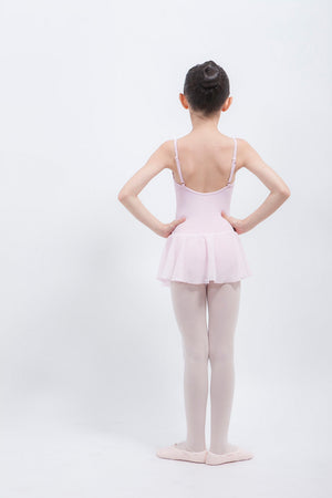 Pretty Little Dancer_ Childrens Leotard with Skirt_Pink