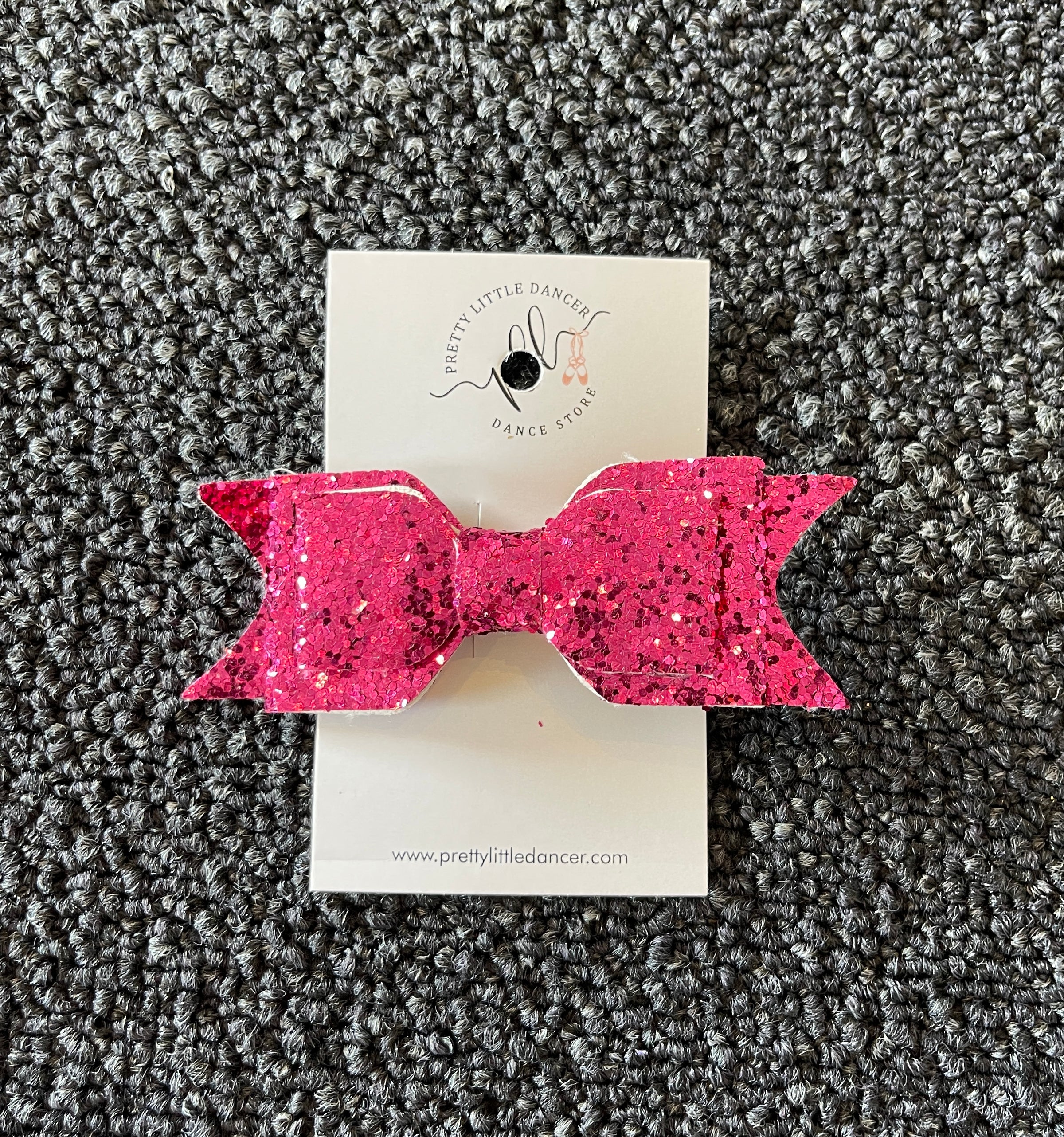 Pretty Little Dancer_Glitter Knot Bow