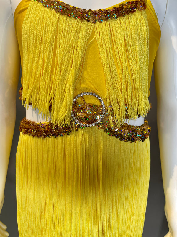 “RAINING DIAMONDS" Jazz Costume Size IC (Second Hand) Pretty Little