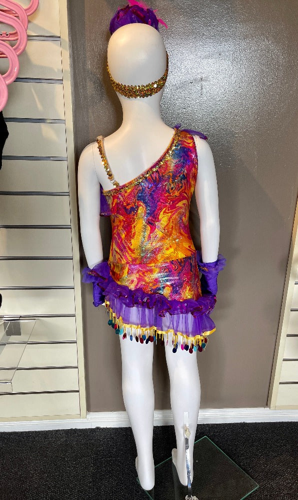 “CARMEN” Costume Size MC (Second Hand) Pretty Little Dancer