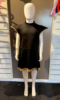 “BLACK AND GOLD” Costume Size 12/14 (Second Hand)