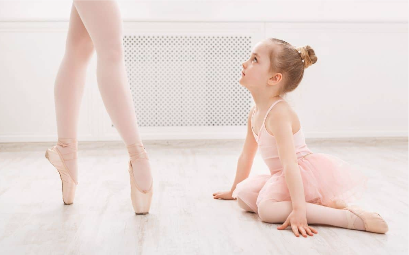 Ballerina Tights in Pink or Black Ballet Shoes for Baby to Little Girls 
