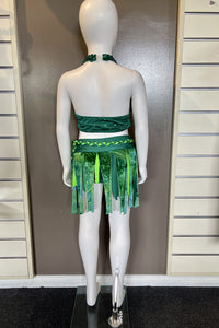 “JUNGLE BOOK" Jazz Costume Size 12 (Second Hand)