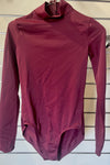 “HIGH NECK LONG SLEEVE LEOTARD” Size Small Adult (Second Hand)