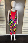 “COLOUR FUN" Acro Costume Child Small (Second Hand)