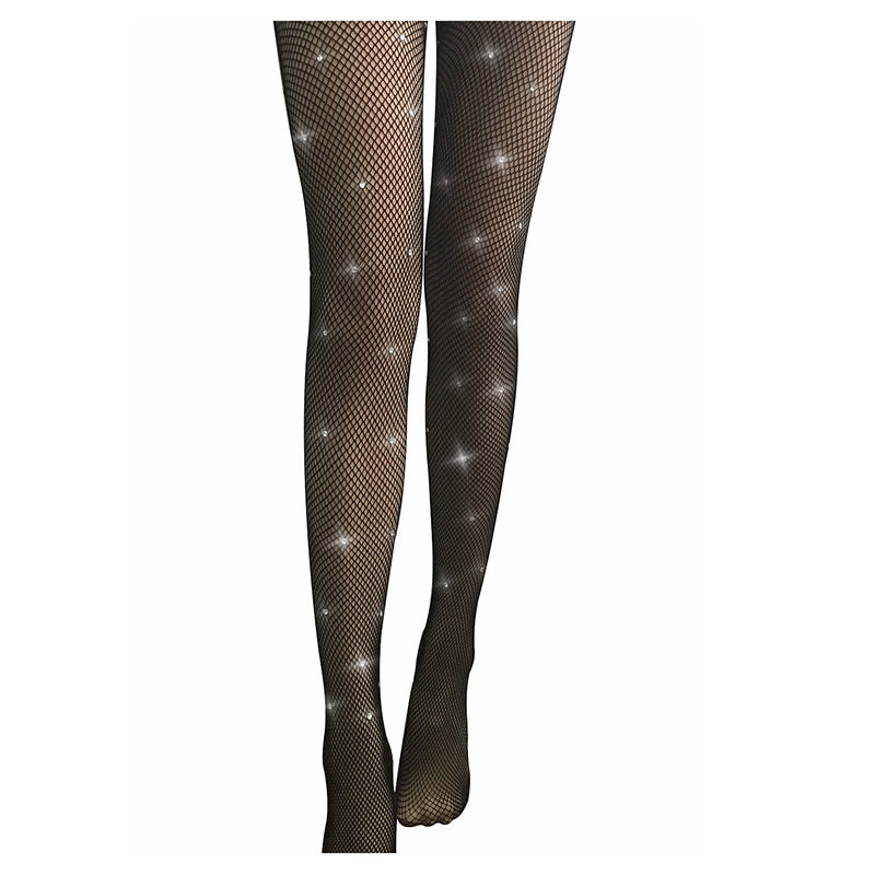 Diamonte Fishnet Tights