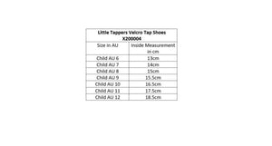 Little Tappers Tap Shoes Black