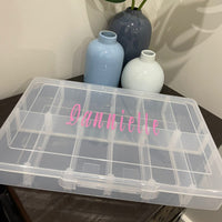 Personalised Hair Accessory Box- Empty