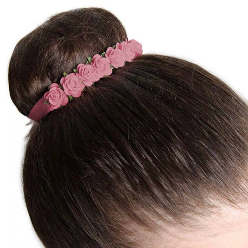 Hair Blossom Bun Wraps