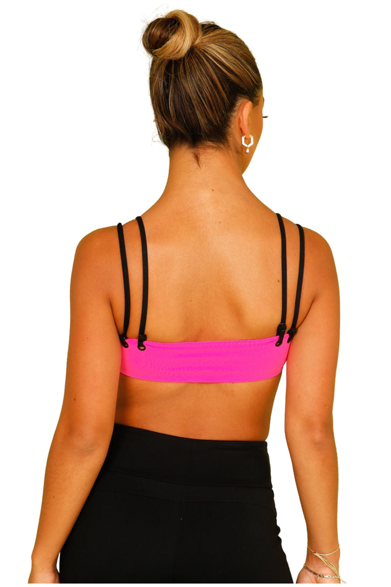 Cosi G Paris Cav PB Crop Top Pink