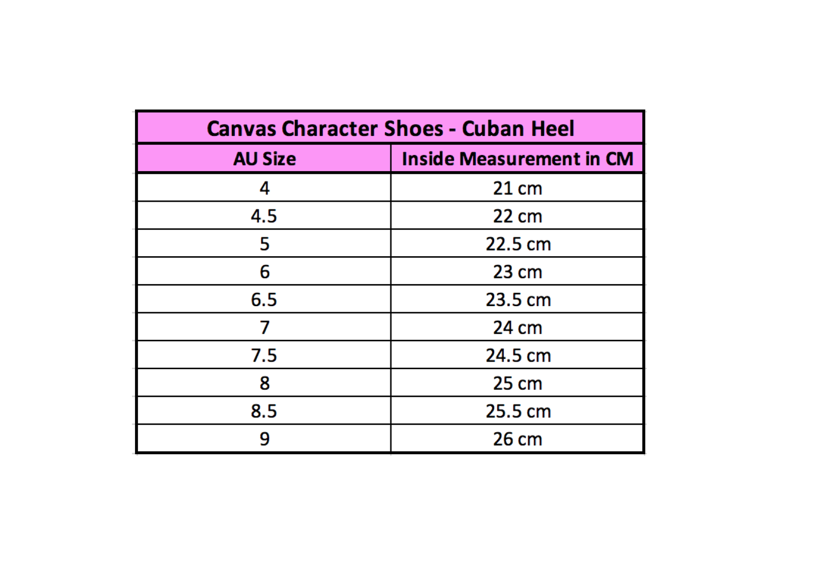 Canvas Character Shoes Cuban Heel