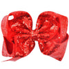 Pretty Little Dancer_Sequin Hair Bow_Red