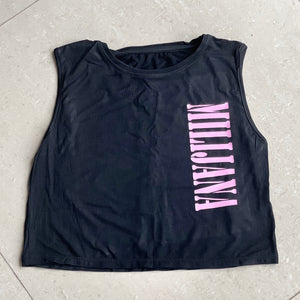 Pretty Little Dancer_ Personalised Active Cropped Tank Top