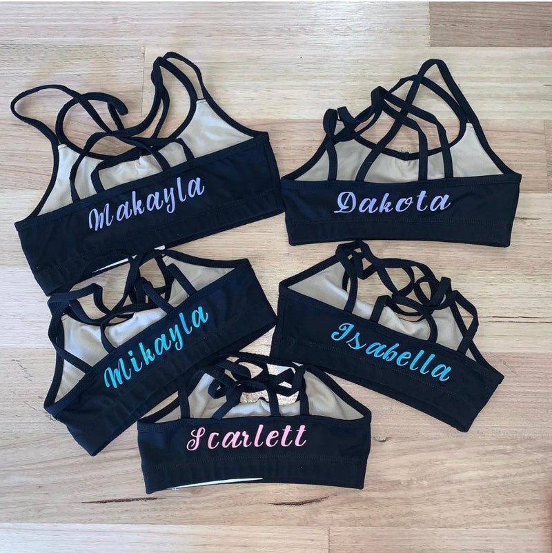 Pretty Little Dancer_ Personalised Crop Top