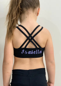 Pretty Little Dancer_ Personalised Crop Top