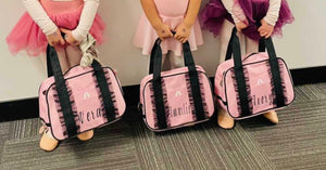 Pretty Little Dancer_ Personalised Ballet Bag