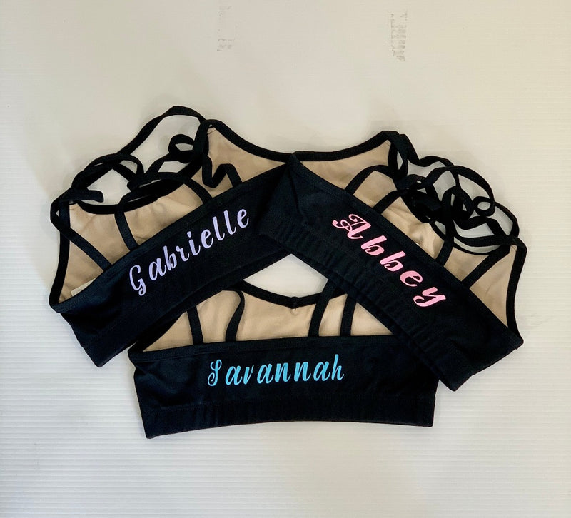 Pretty Little Dancer_ Personalised Crop Top