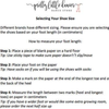 Pretty Little Dancer_ Ballet Shoes_ Size Guide