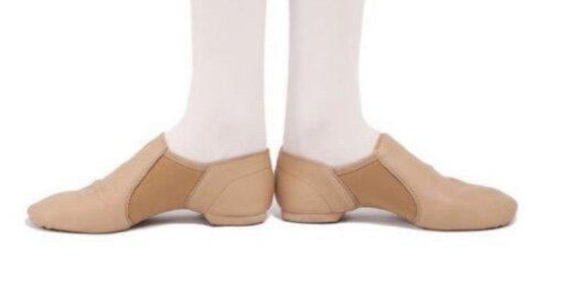 Pretty Little Dancer_ Jazz Shoes_ Tan