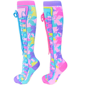 MadMia Rainbow Unicorns Socks