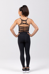 Pretty Little Dancer_ Sylvia P_ Zone Cropped Singlet_Black