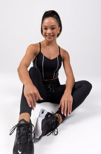 Pretty Little Dancer_ Sylvia P_ Zone Cropped Singlet_Black