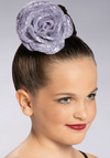 Glitter Flower Hair Clip