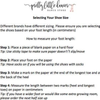 Pretty Little Dancer_ Ballet Shoes_ Size Guide